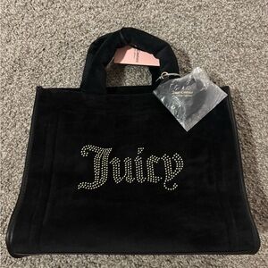 Black Juicy Couture tote bag